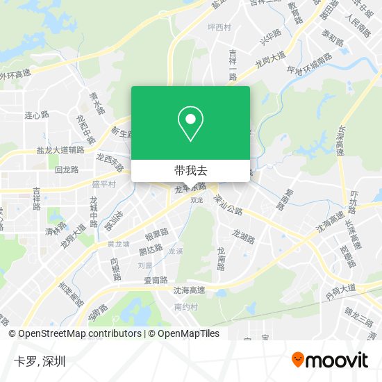 卡罗地图