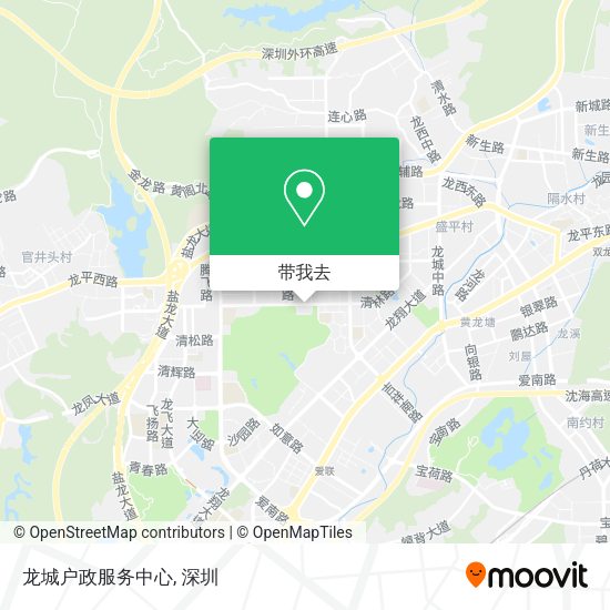 龙城户政服务中心地图