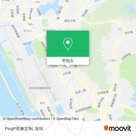PingP形象定制地图