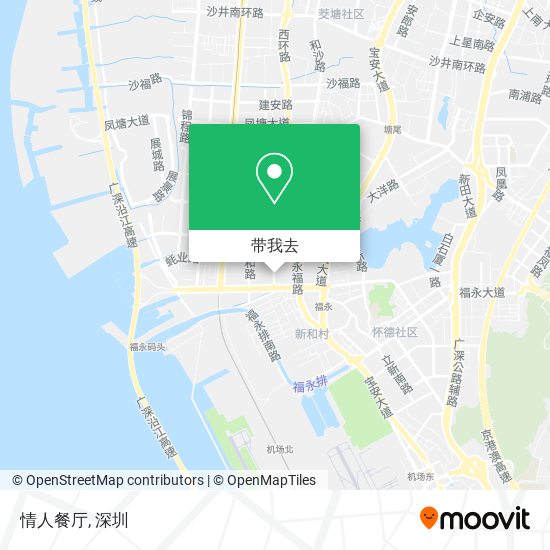情人餐厅地图
