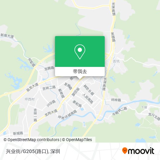 兴业街/G205(路口)地图