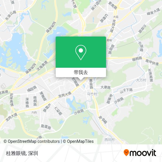 桂雅眼镜地图