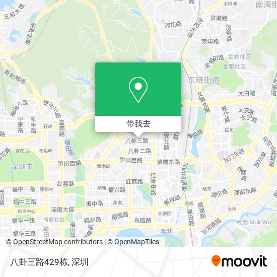 八卦三路429栋地图