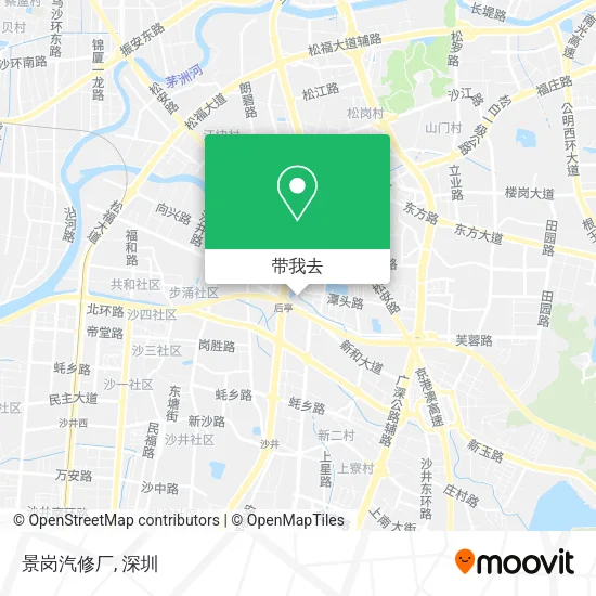 景岗汽修厂地图
