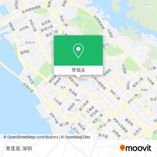 青莲居地图