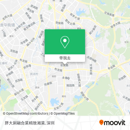 胖大厨融合菜精致湘菜地图