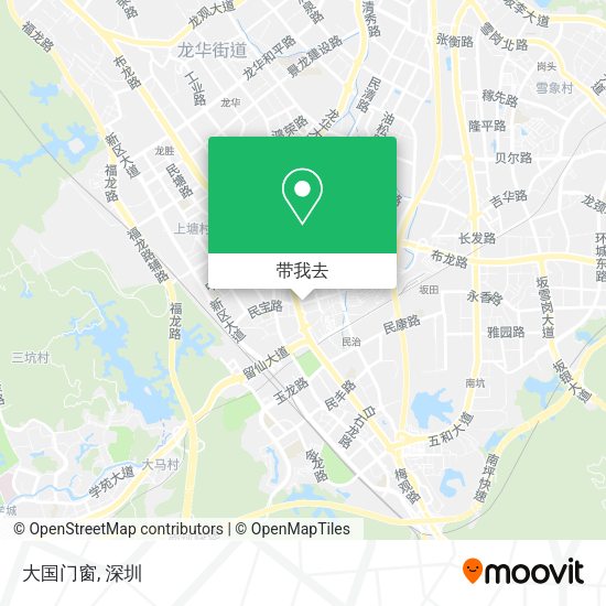 大国门窗地图