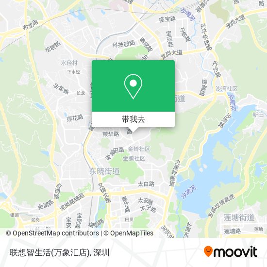 联想智生活(万象汇店)地图