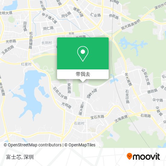 富士芯地图