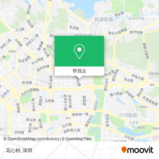花心粉地图