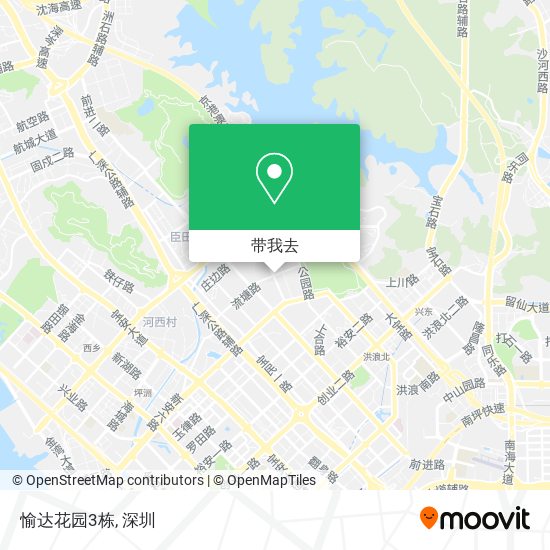 愉达花园3栋地图