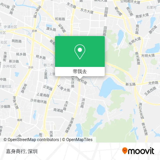 嘉身商行地图