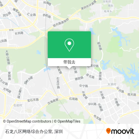 石龙八区网络综合办公室地图