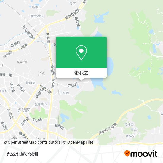 光翠北路地图