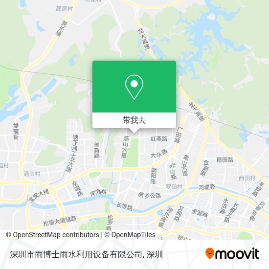 深圳市雨博士雨水利用设备有限公司地图