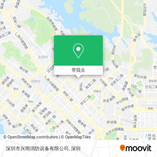 深圳市兴雨消防设备有限公司地图