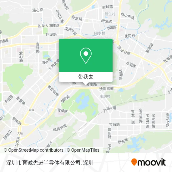 深圳市育诚先进半导体有限公司地图