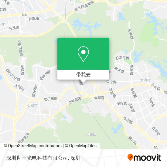 深圳世玉光电科技有限公司地图