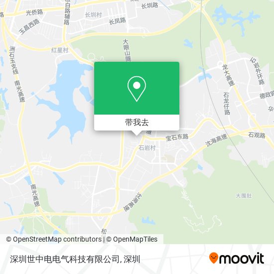 深圳世中电电气科技有限公司地图