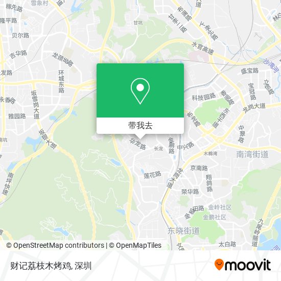 财记荔枝木烤鸡地图