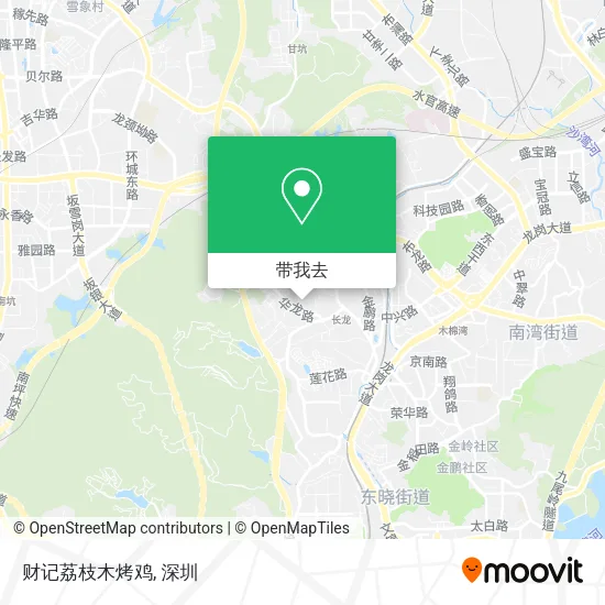 财记荔枝木烤鸡地图
