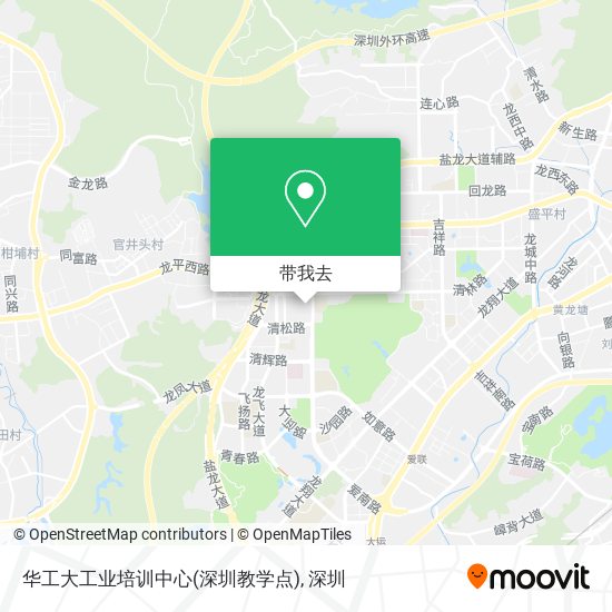 华工大工业培训中心(深圳教学点)地图