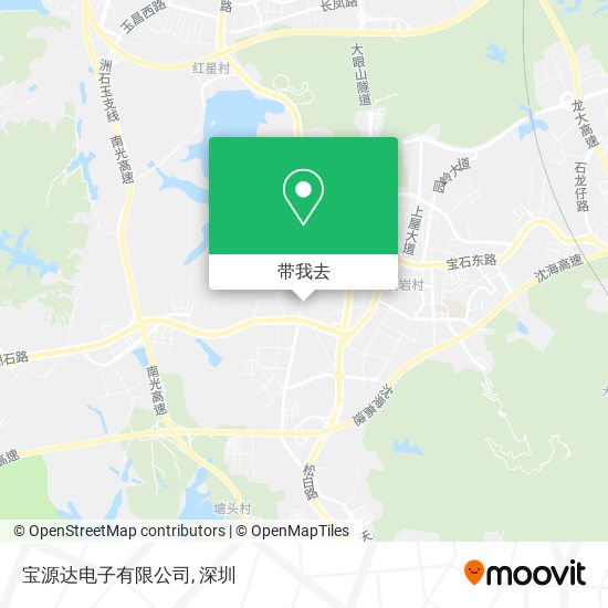 宝源达电子有限公司地图