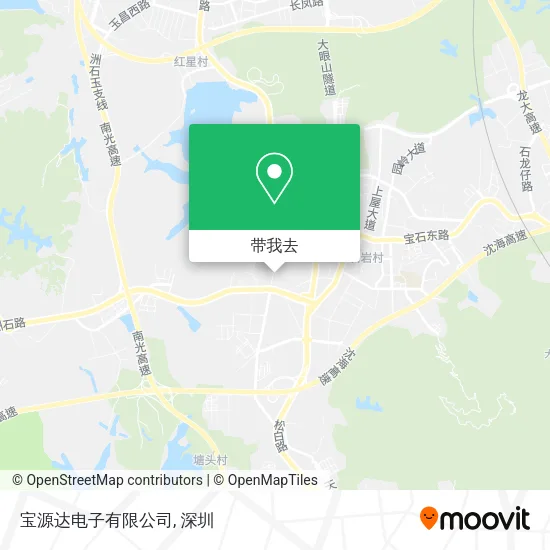 宝源达电子有限公司地图