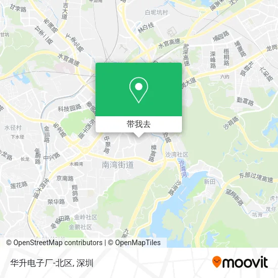 华升电子厂-北区地图