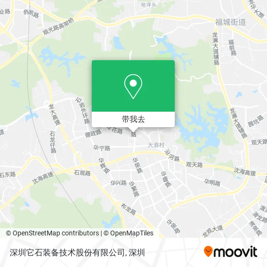 深圳它石装备技术股份有限公司地图