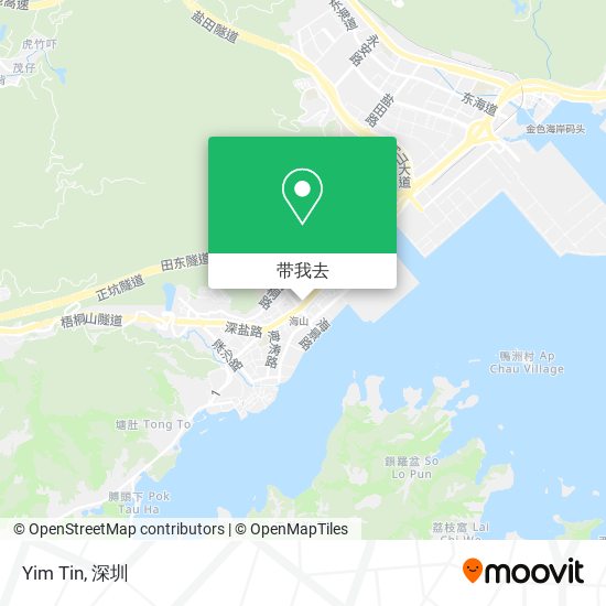 Yim Tin地图