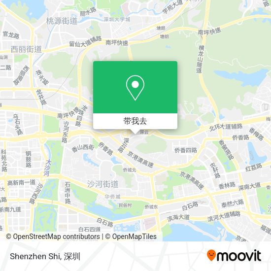 Shenzhen Shi地图