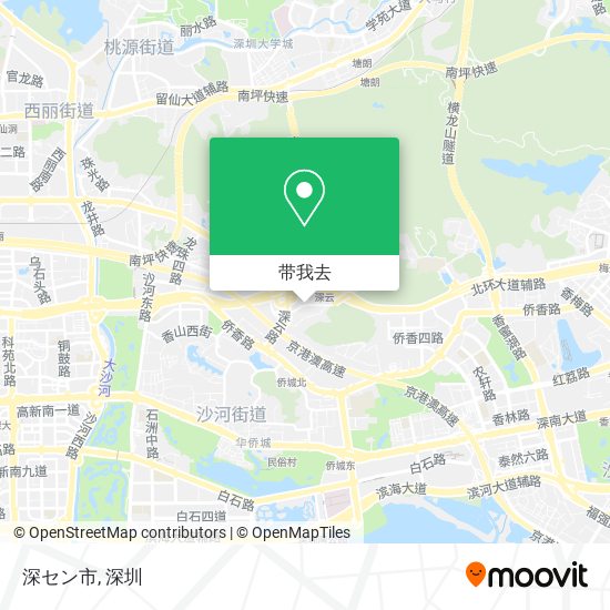 深セン市地图