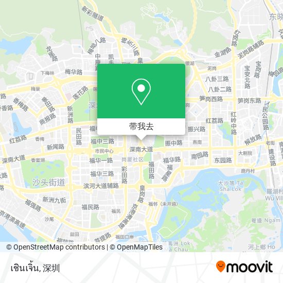 เซินเจิ้น地图