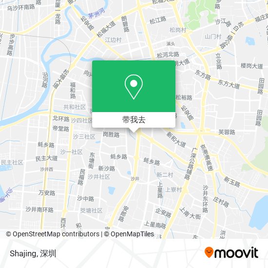 Shajing地图
