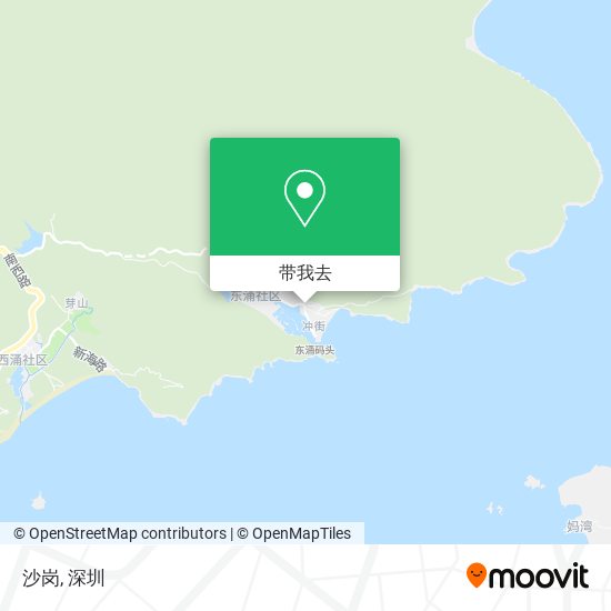 沙岗地图