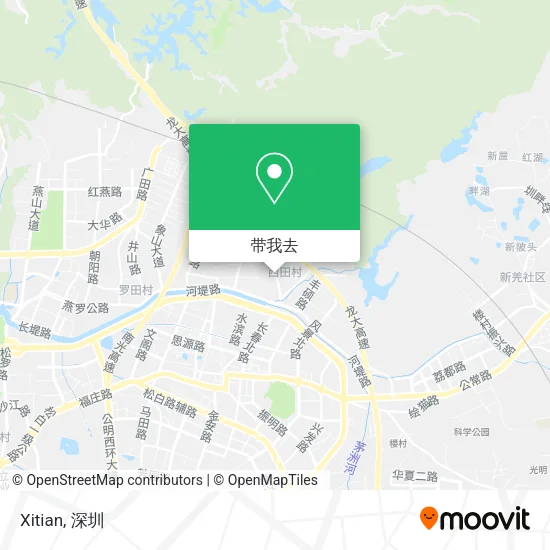 Xitian地图