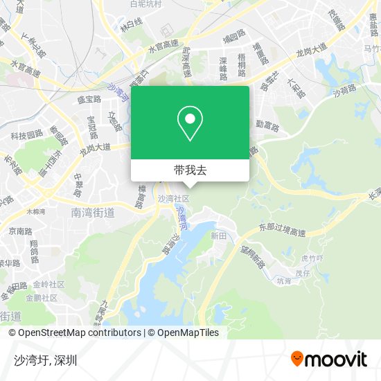 沙湾圩地图