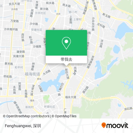 Fenghuangwei地图