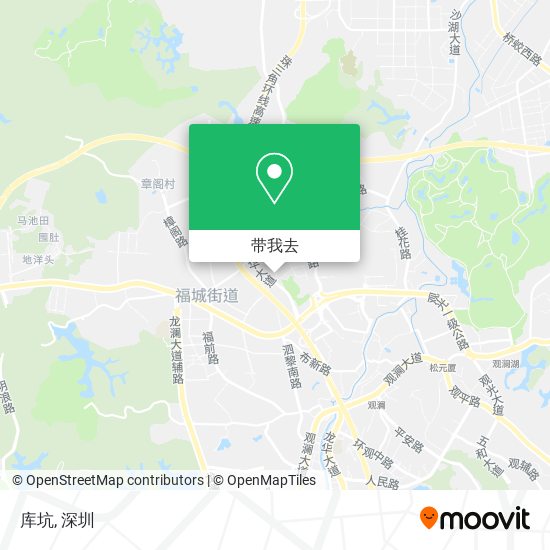 库坑地图