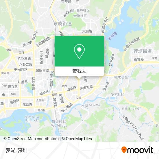 罗湖地图