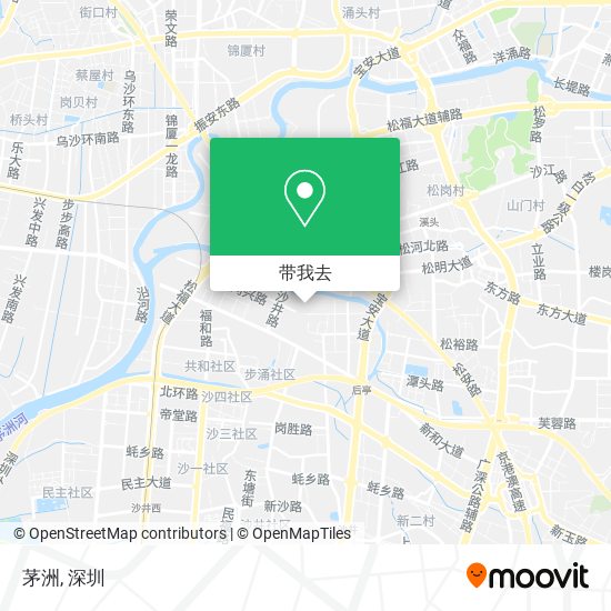 茅洲地图
