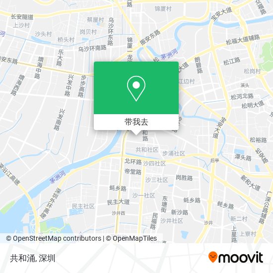 共和涌地图