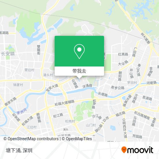 塘下涌地图