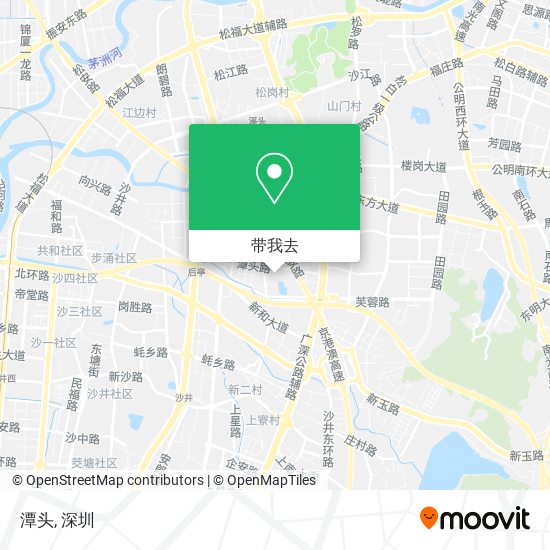 潭头地图