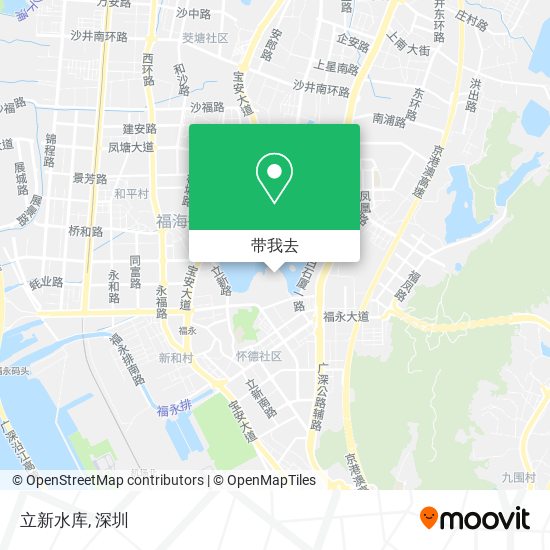 立新水库地图
