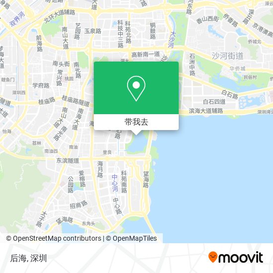 后海地图