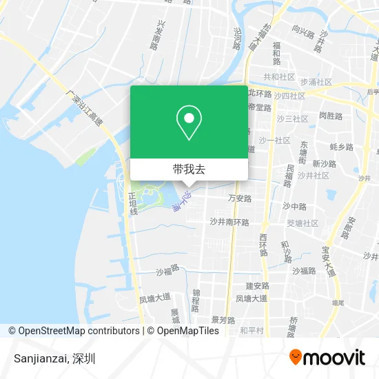 Sanjianzai地图
