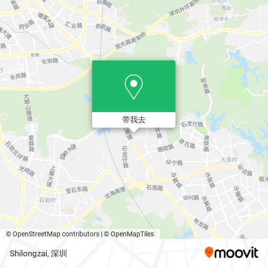 Shilongzai地图