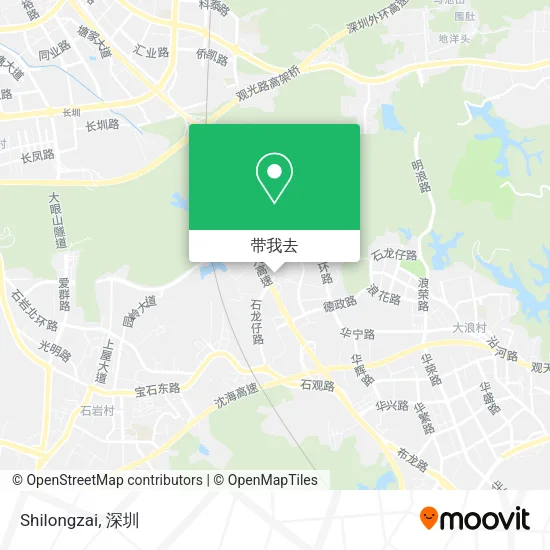 Shilongzai地图